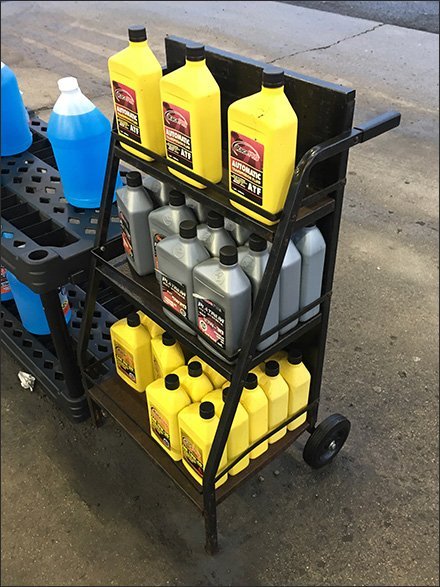 Forecourt Mobile Rack Merchandising