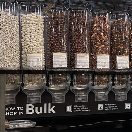Bulk Foods Inline Display Array