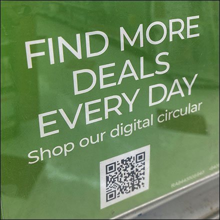 Digital Circular QR-Code Deals Every Day