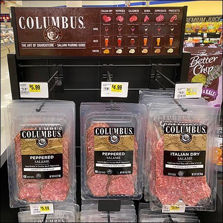 Columbus Charcuterie Grid Merchandising Rack