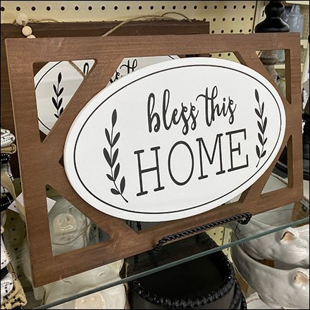 Hobby Lobby Bless This Home Display