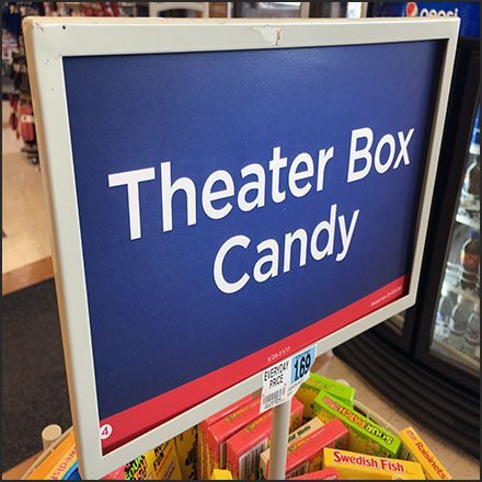 Theater Box Candy Circular Bulk Bin