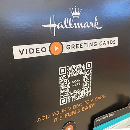 Hallmark Video Greeting Card Tower