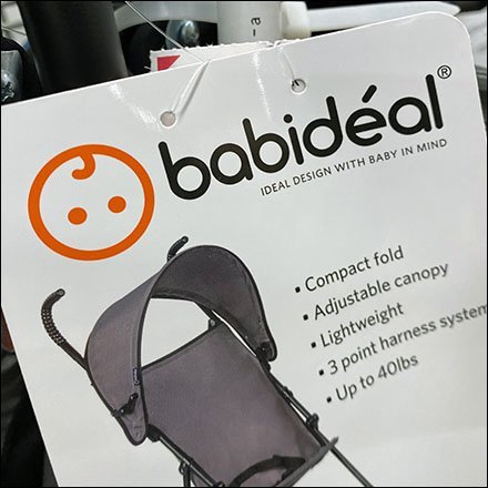 Baby Stroller Bar Merchandiser Display