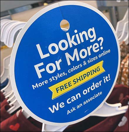 Looking For More Faceout Sign
