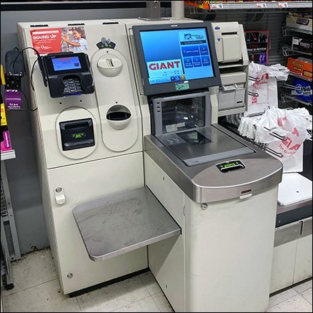 Giant Self-Signing Self Checkout