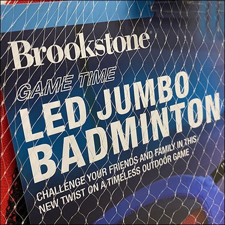 Jumbo Badminton Slatwire Endcap Display