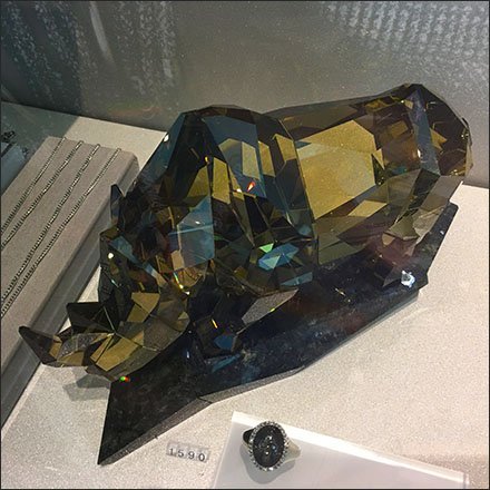 Swarovski Masculine Rhinoceros Crystal
