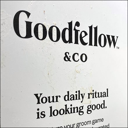 Goodfellow Mini Aisle Invader Sign