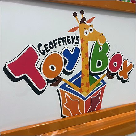 Geoffrey's Toy Box Display Island