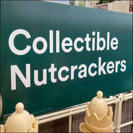 Collectible Nutcracker Endcap Display
