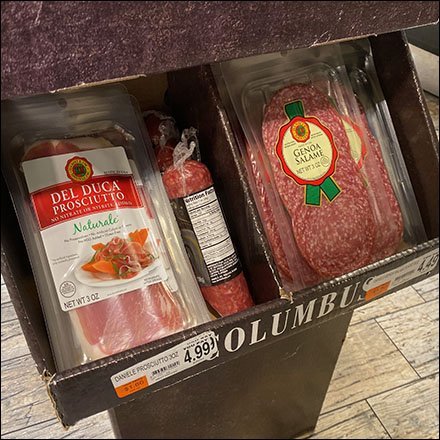 Columbus Craft Meats Display Takeover