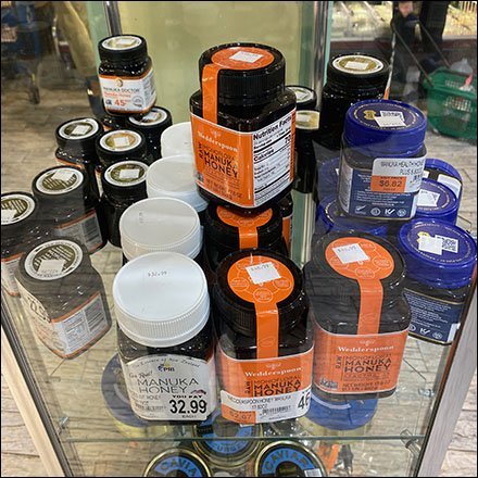 Hexagonal Museum Case Display Tower