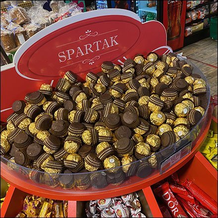 Spartak Candy Merry-Go-Round Display