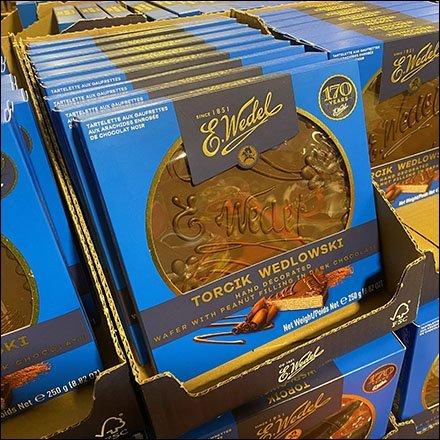 Wedel Hand-Decorated Chocolate Display
