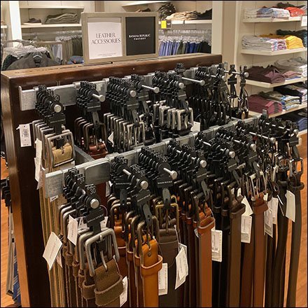 Two-Tier Bar-Mount Belt Rack