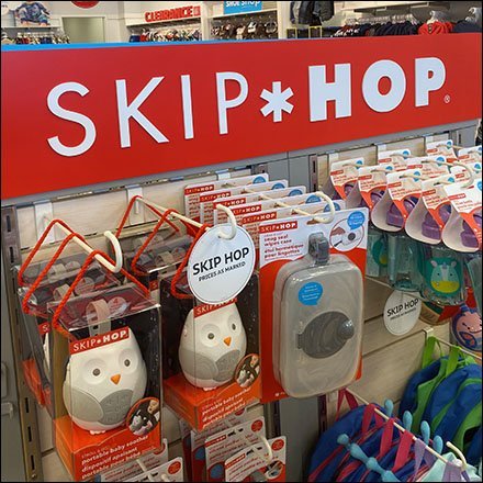 Skip-Hop Mobile Slatwall Display