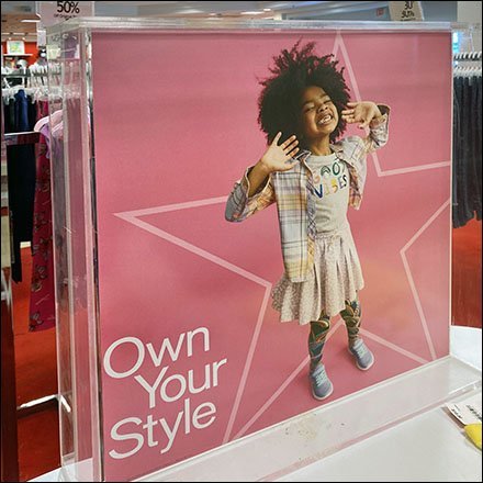Own-Your-Style Round-Corner Display Table 