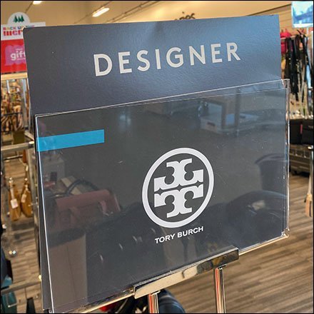 Tory Burch Designer Purse Display