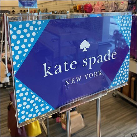 Kate Spade Purse Triple-Trestle Display