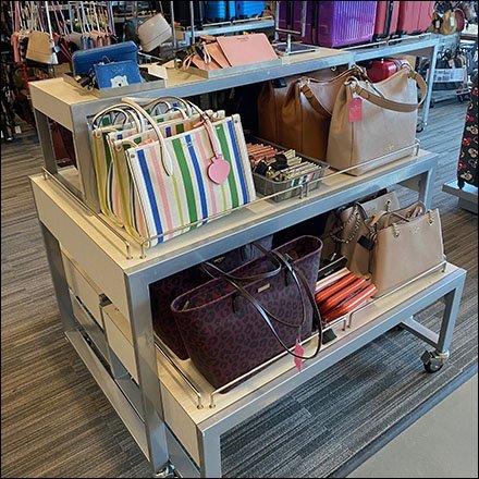 Kate Spade Purse Triple-Trestle Display