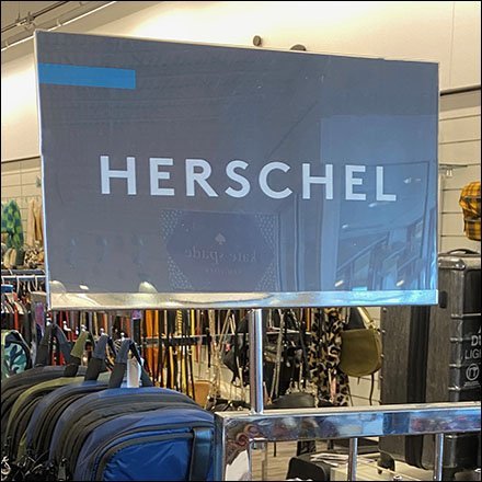 Herschel Upscale Backpack Rack Offerings