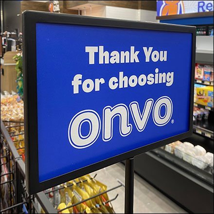 Onvo Checkout Line Thank You