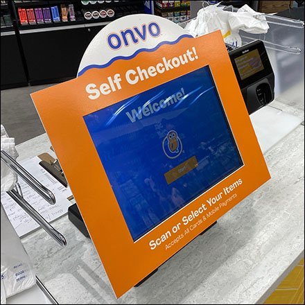 Onvo Self Checkout Service Counter