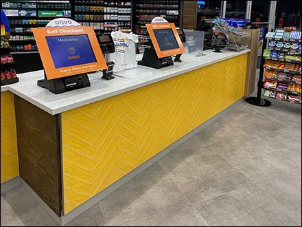 Onvo Self Checkout Service Counter