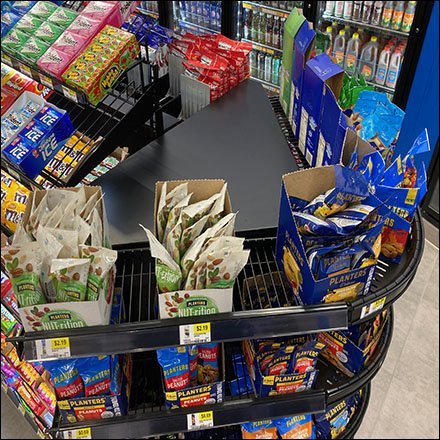 Onvo Traffic Diverging Triangular Endcap