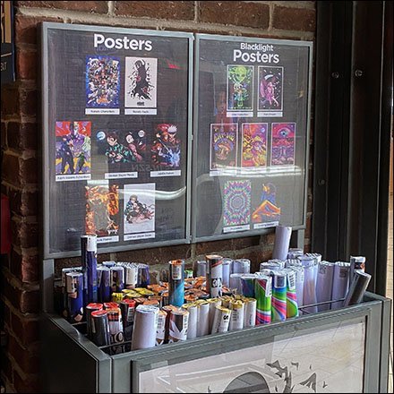 Spencers Entry Dual Poster Display