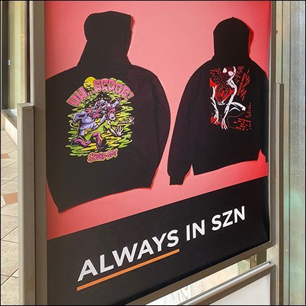 Spencers Mall Entry Sign Strategy