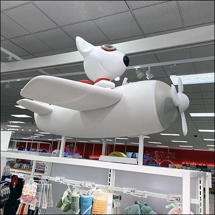 Bullseye Derring-Do Aviator Staging