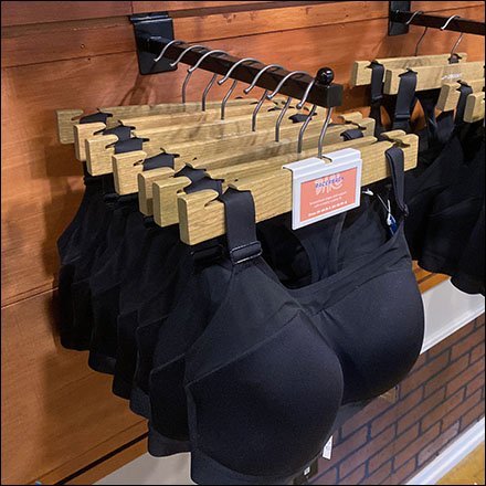 Dare Bra Hanger Overlay Branding