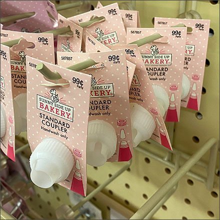 Cake Decorating Tips Wall Rack
