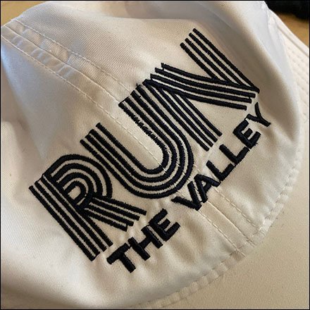 Run-The-Valley Champion Cap Table-Top Display