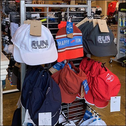 Run-The-Valley Nike Cap Gridwall Rack
