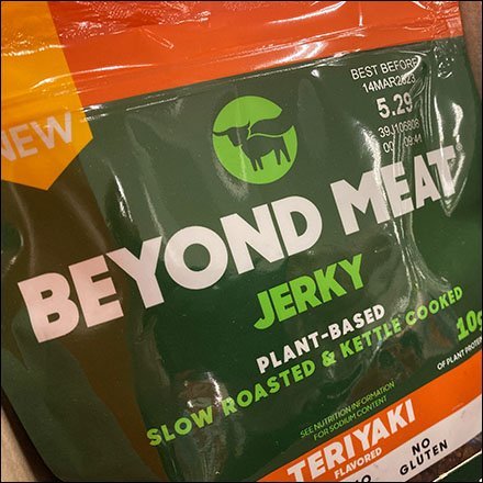 Beyond Meat Plant-Based Jerky Display