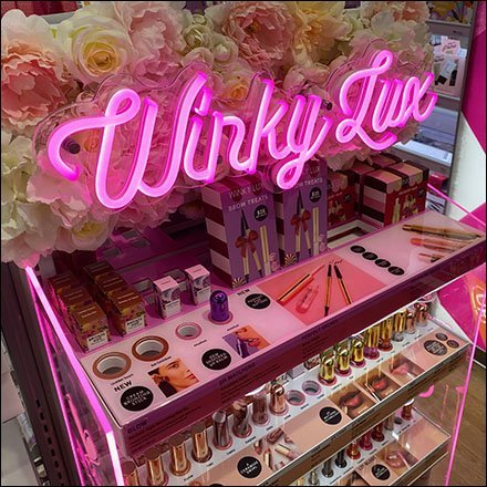 Winky Lux Neon Endcap Design