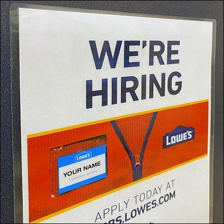 Restroom Stall Recruiting Sign Strategy