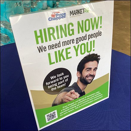 Recruiting Good Like You Table-Top Sign