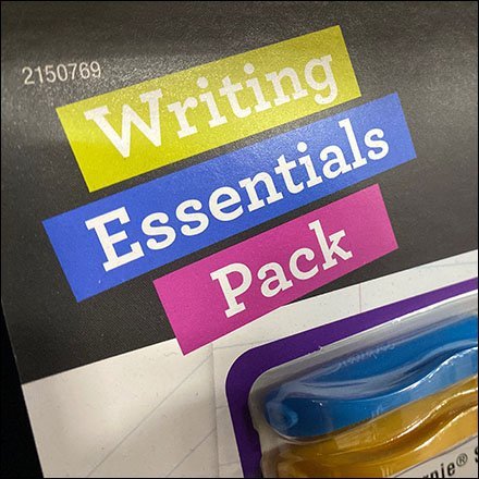 Writing Essentials Pen Merchandising