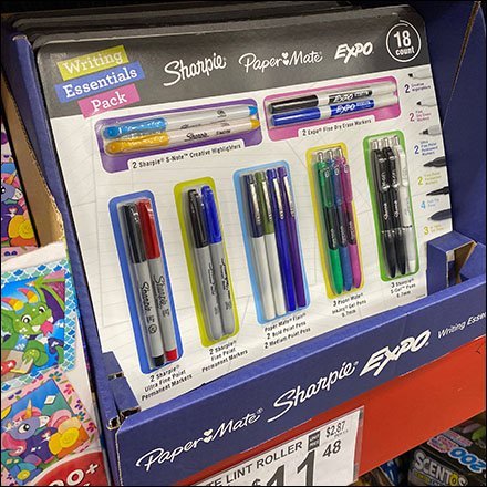 Writing Essentials Pen Merchandising