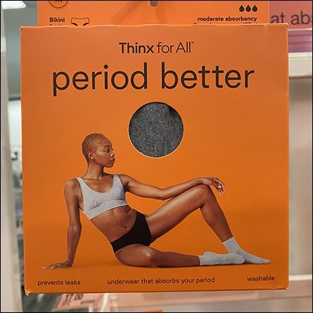 Thinx Period Underwear Selection Clues
