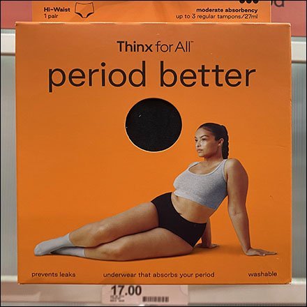 Thinx Period Underwear Selection Clues