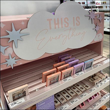 This Is Everything Cosmetics Display Endcap