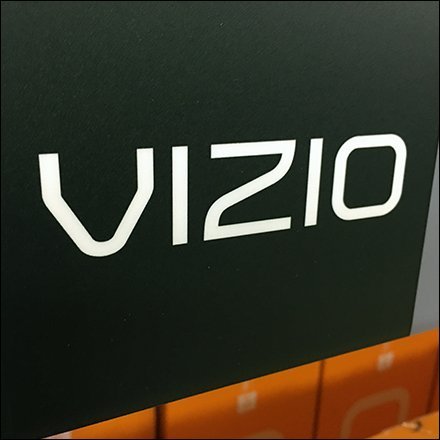 Vizio Speaker-Bar Pallet-Rack Display