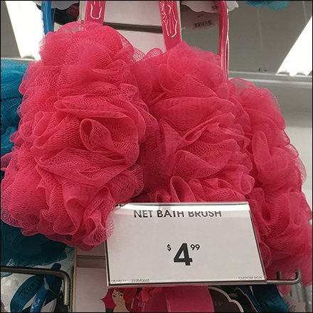 Net Bath Brush Column Display