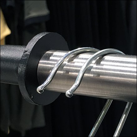 Dual Finish Apparel Hangrail Rack