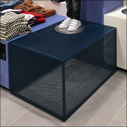 Expanded Metal High-Rise Pedestal